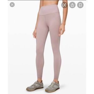 PINK LULULEMON LEGGINGS